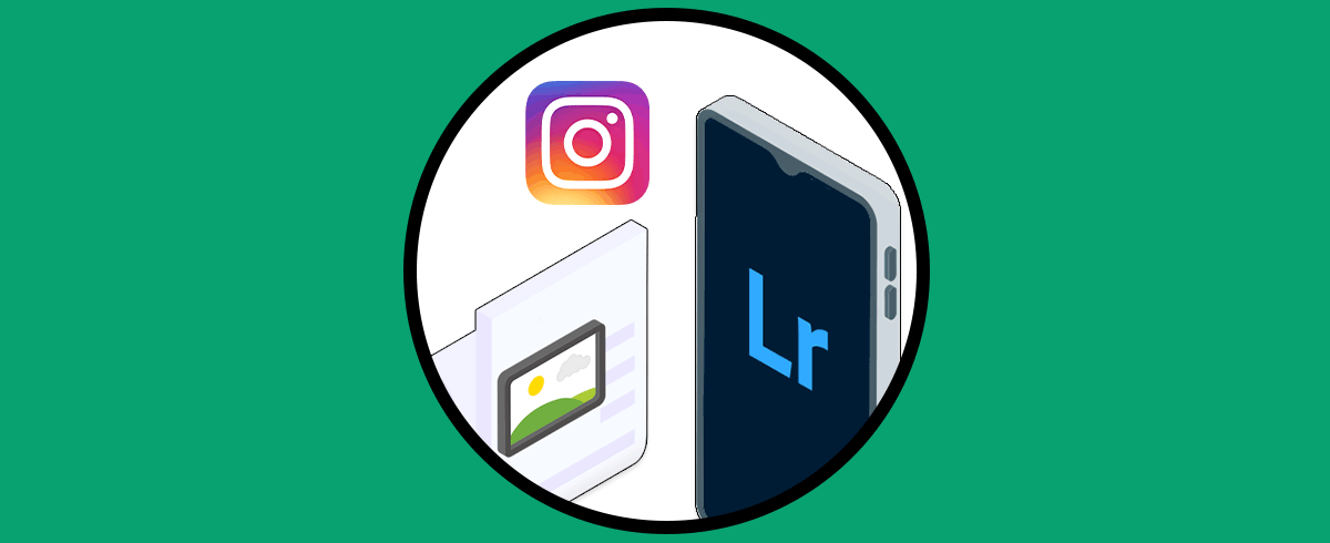 Exportar fotos de Lightroom Mobile para Instagram