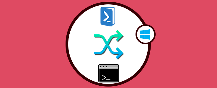 Cómo cambiar PowerShell con CMD en Windows 10