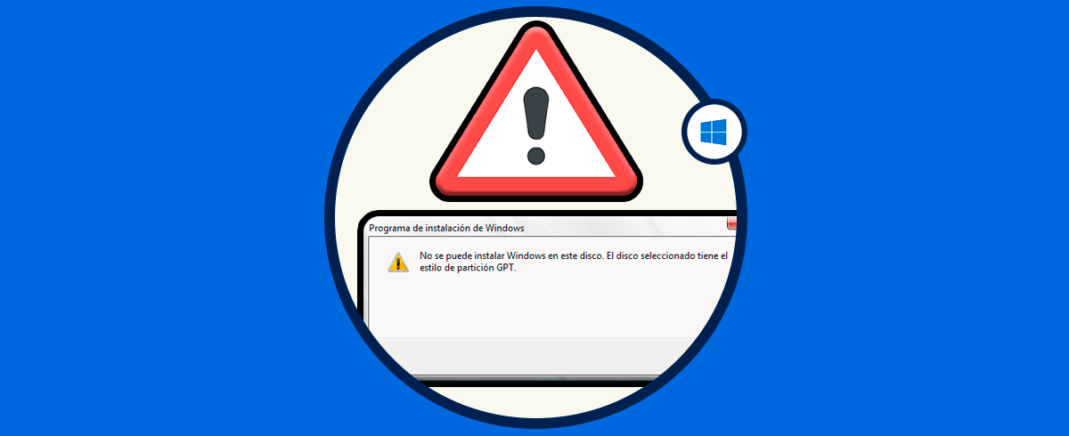No se puede instalar Windows en este disco GPT o MBR SOLUCION Windows 10