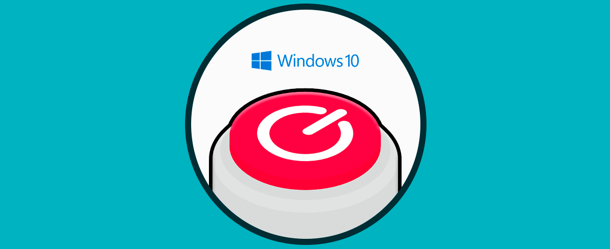 Cómo crear botón de apagado Windows 10
