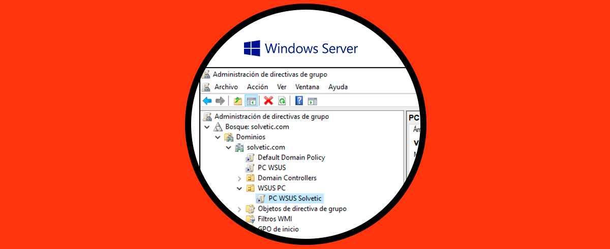 Instalar y configurar WSUS en Windows Server 2022