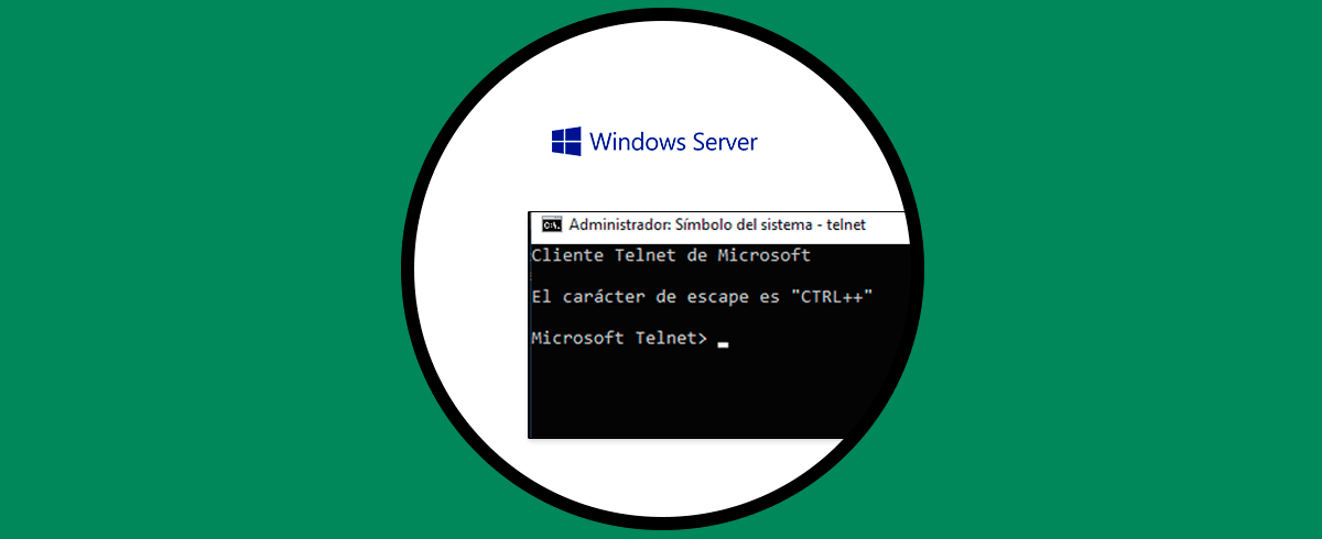 Habilitar Telnet Windows Server 2022