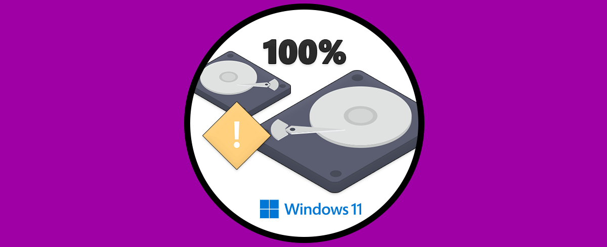 Disco al 100 Windows 11 | Solución