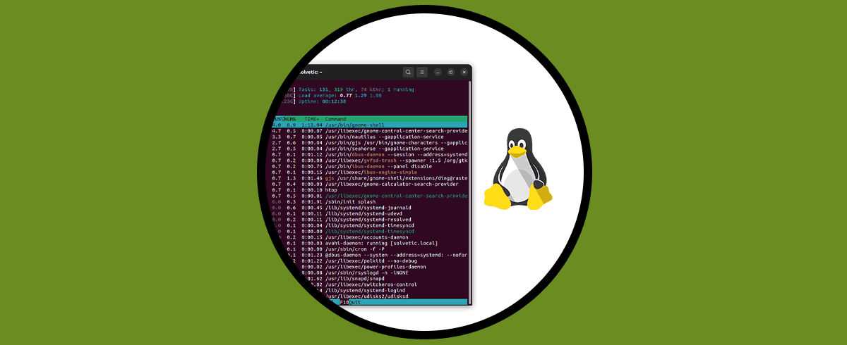 Monitorizar Rendimiento Servidor Linux