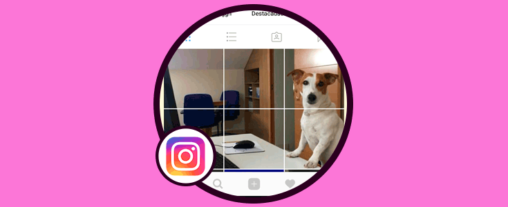 Cómo subir una foto recortada en publicaciones al perfil Instagram