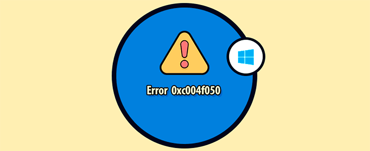 Cómo solucionar error 0xc004f050 activación Windows 10