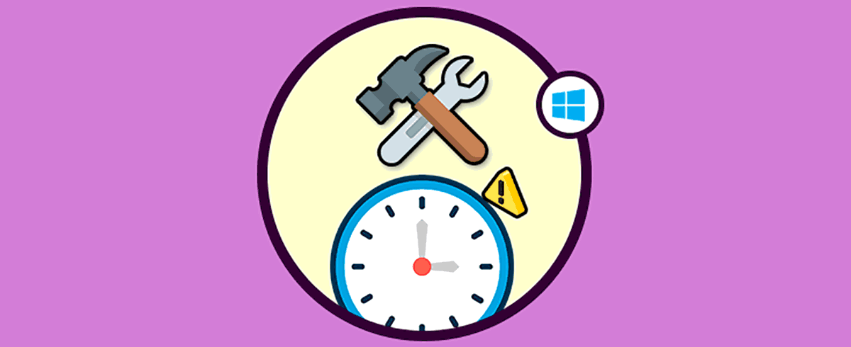Cómo solucionar y reparar error reloj de Windows 10