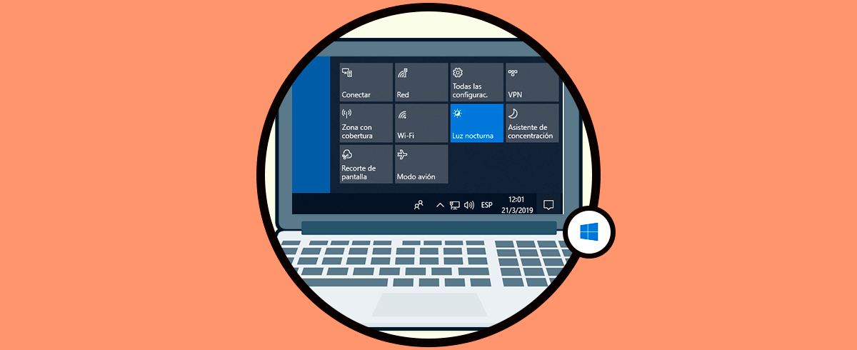 Cómo poner o quitar icono Centro de actividades Windows 10