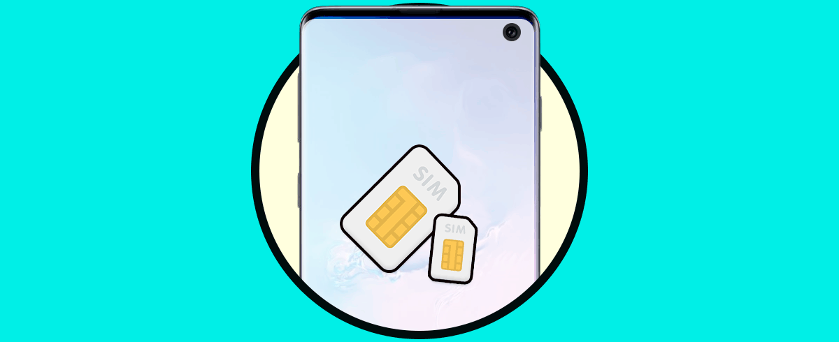 Cómo insertar tarjeta SIM en Samsung Galaxy S10