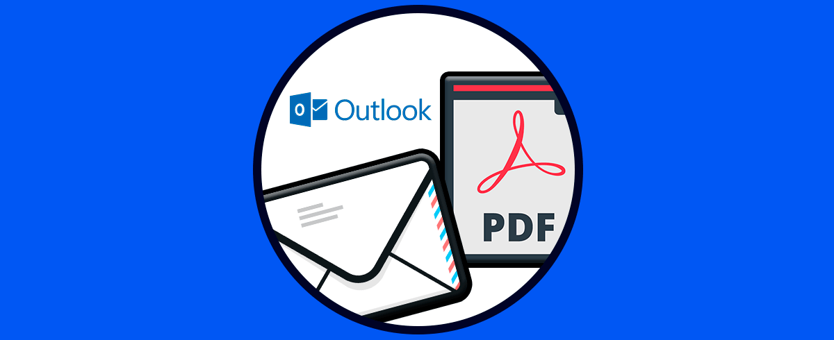 Cómo guardar un correo de Outlook 2019, 2016 en PDF