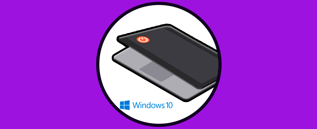 Cerrar la tapa del portátil laptop sin que se apague Windows 10