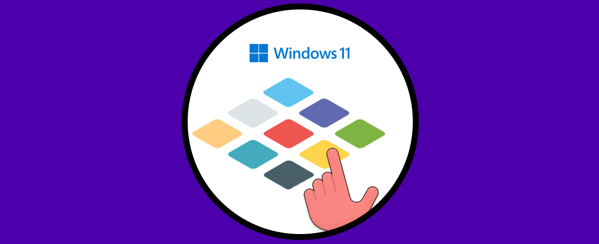 Organizar los iconos del Escritorio en Windows 11