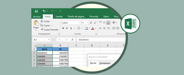 Cómo usar buscar y reemplazar en Excel 2016