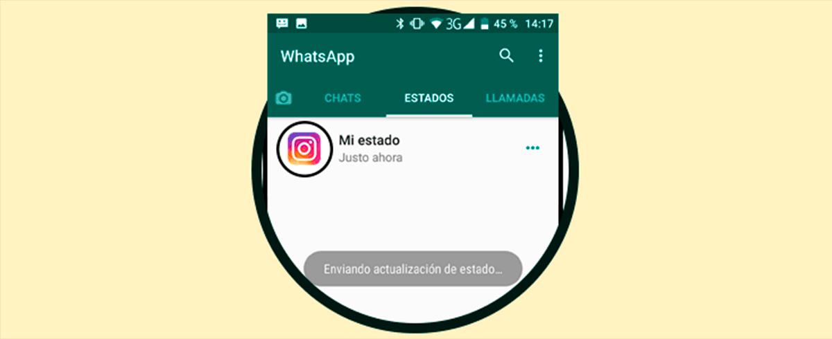 Cómo compartir historia de Instagram en Estado de WhatsApp