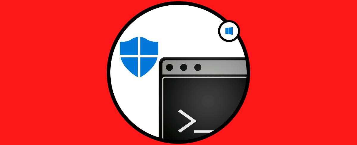 Comandos para ejecutar Windows Defender Windows 10