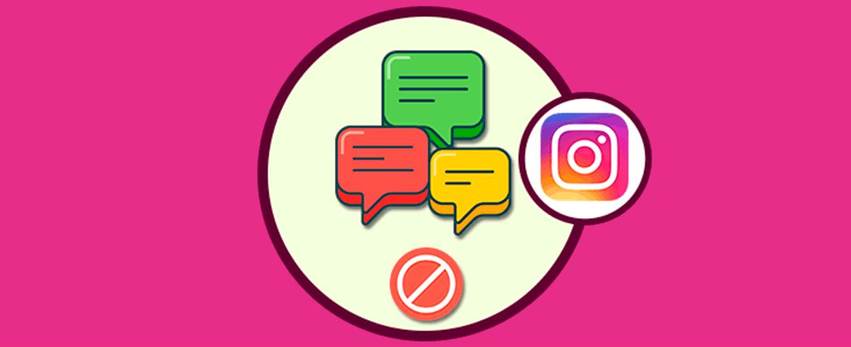 Cómo desactivar y eliminar comentarios en publicación Instagram