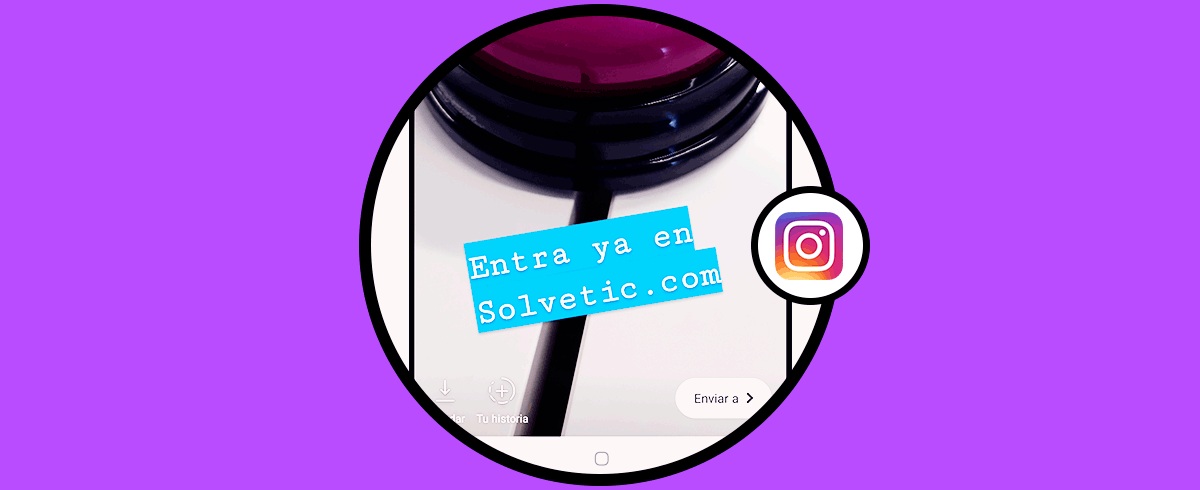 Cómo escribir historias de texto y cambiar color en Instagram