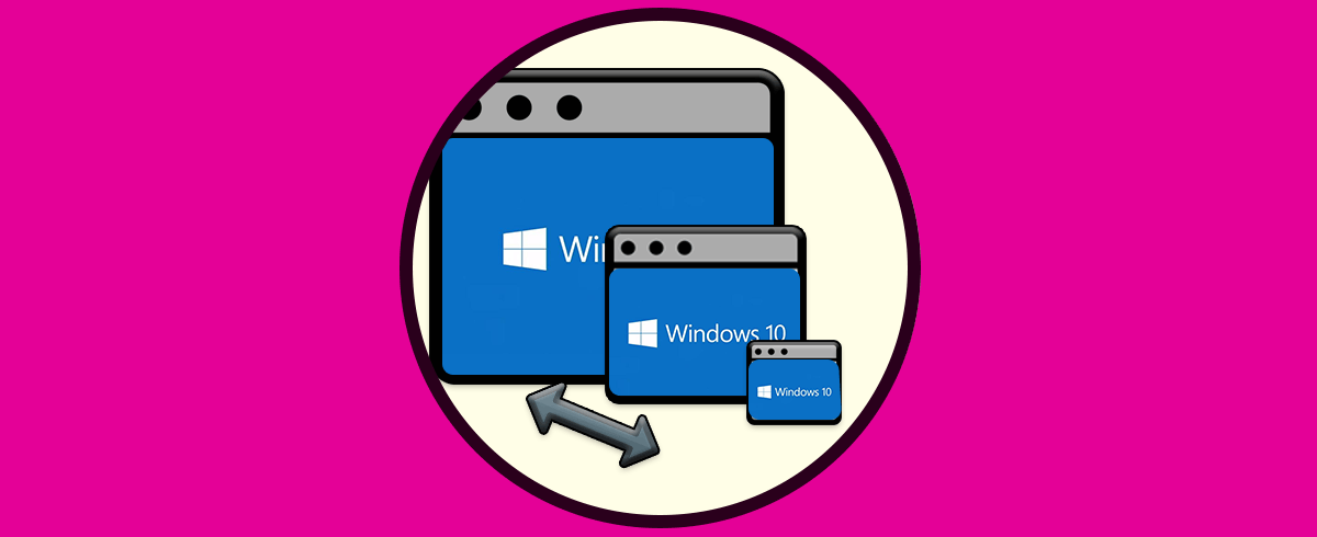 Deshabilitar efecto minimizar y maximizar ventanas Windows 10