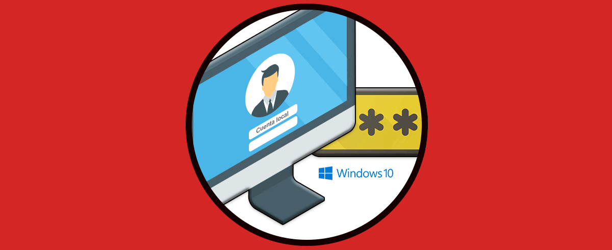 Cambiar contraseña cuenta local Windows 10