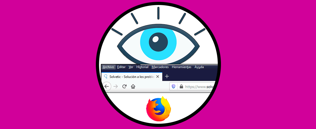 Ver barra de herramientas Firefox desaparecida | Barra de Menú