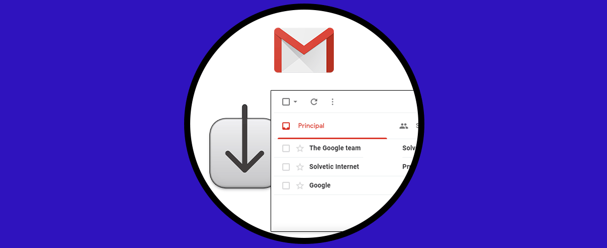 Descargar Correo Gmail en PC