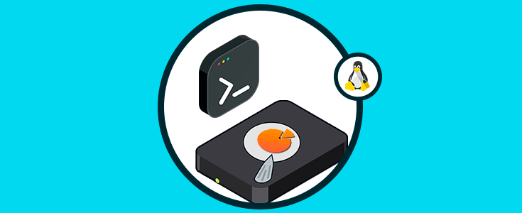 Comando para ver el uso del disco del sistema y espacio de disco Linux