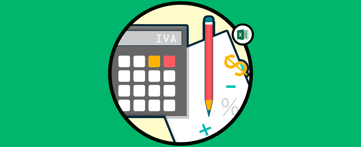Cómo calcular el subtotal, IVA y Total en Excel 2019 y Excel 2016
