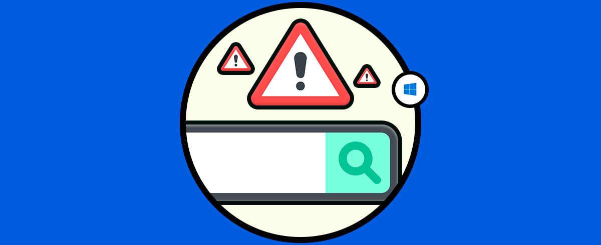 Cómo arreglar error búsqueda no funciona Windows 10