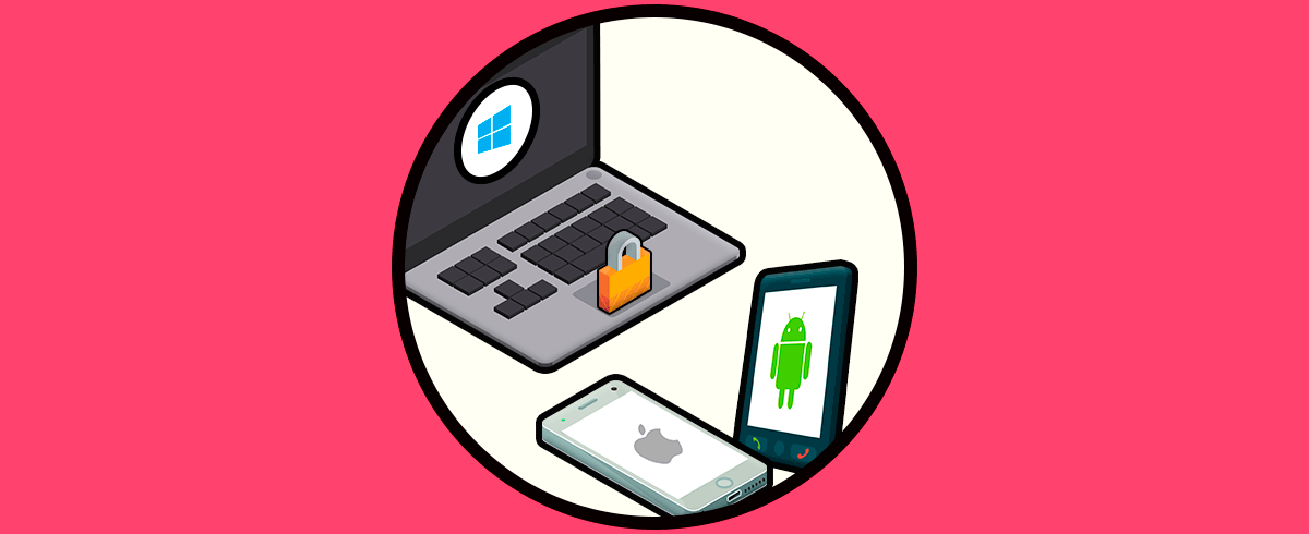 Cómo bloquear automáticamente Windows 10 con móvil Android o iPhone