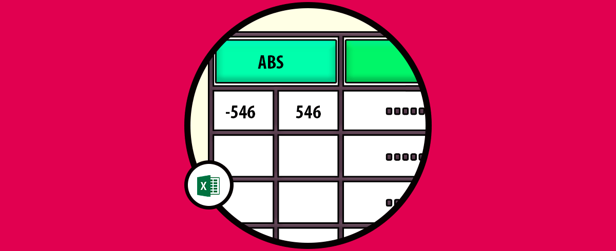 Cómo obtener valor absoluto en Excel