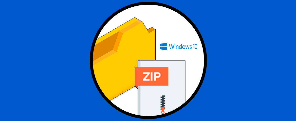 Cómo comprimir una carpeta en ZIP Windows 10 | Sin programas externos