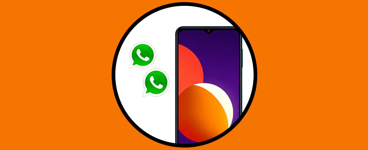 Aplicaciones duales Samsung Galaxy M12 y M02 : WhatsApp dual