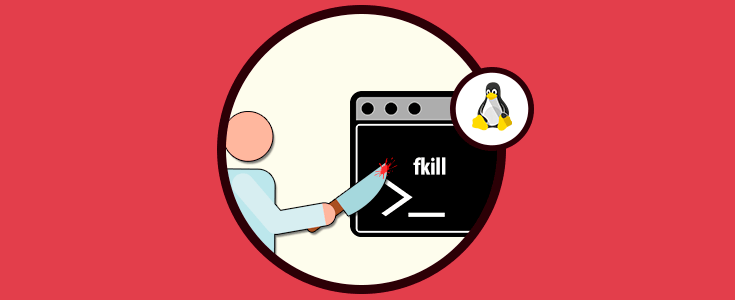 Cómo matar procesos Linux con comando fkill