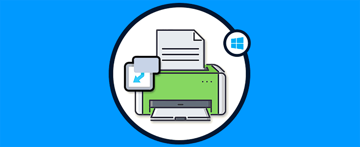 Cómo crear acceso directo de Impresoras en Escritorio Windows 10