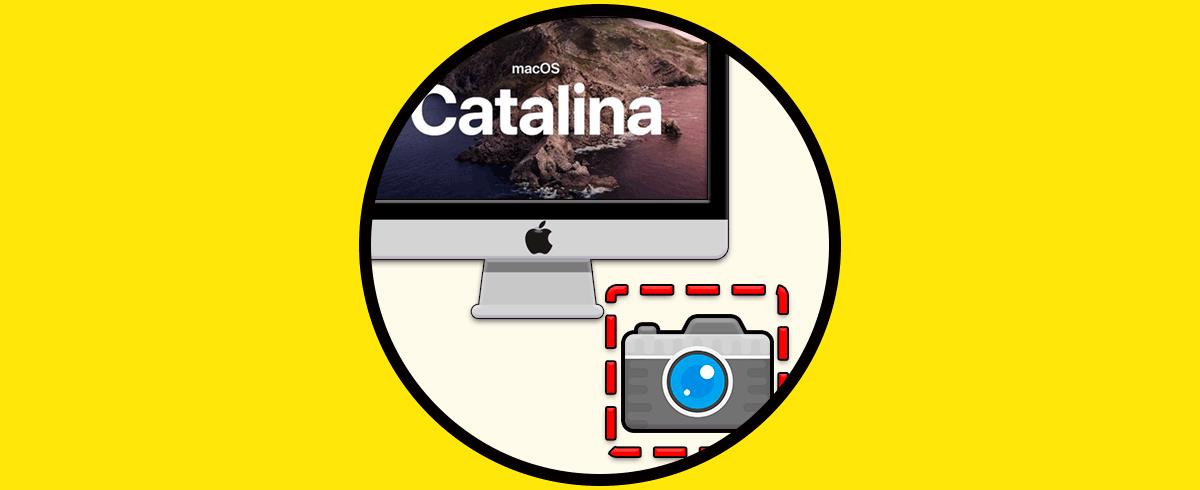 Cómo hacer captura de pantalla en macOS Catalina