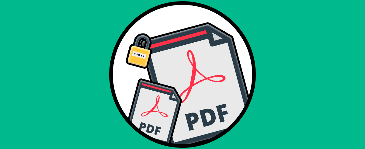 Quitar contraseña de apertura PDF