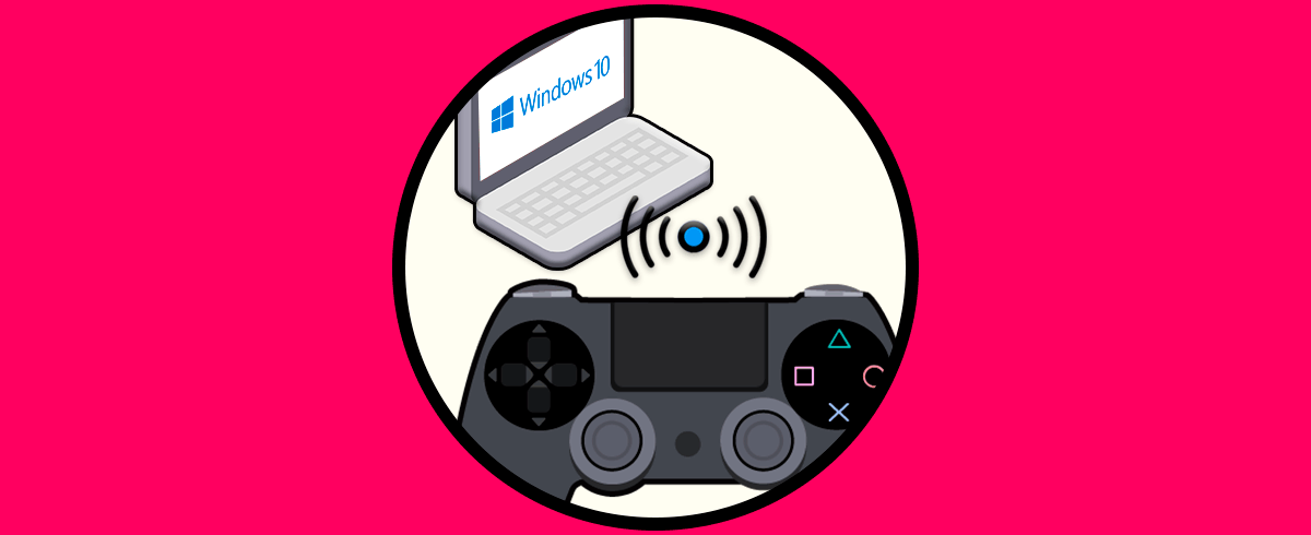 Conectar mando PS4 a PC sin cables Windows 10 Bluetooth