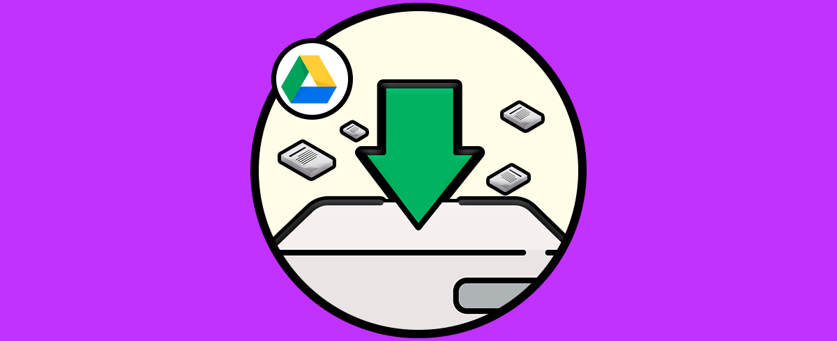 Cómo descargar a la vez todos los archivos compartidos de Google Drive