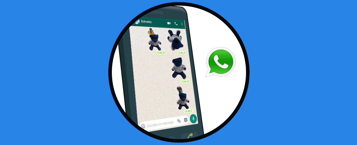 Cómo convertir una foto en sticker WhatsApp