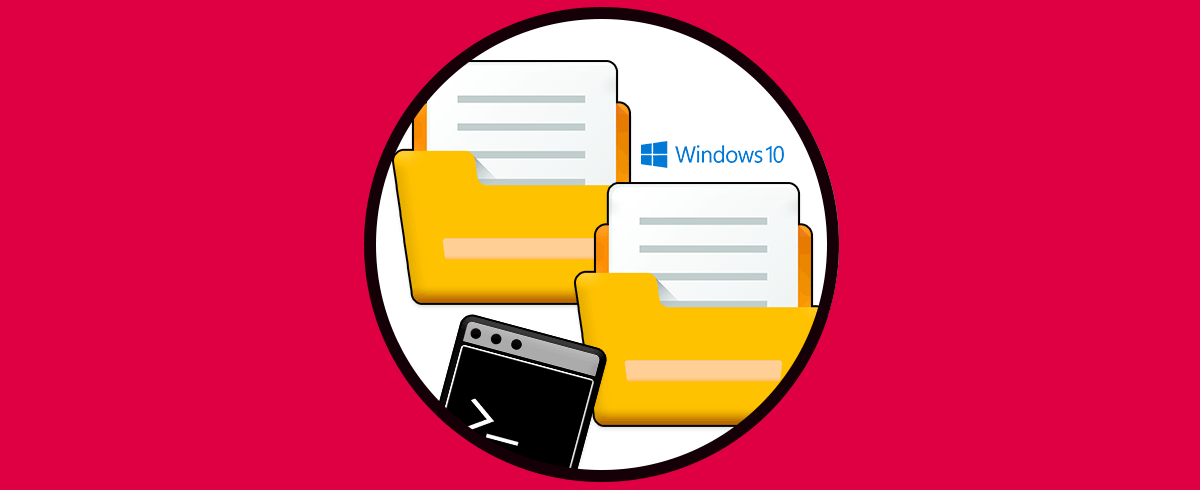 Copiar o mover archivos o carpetas con comandos Windows 10, 8, 7