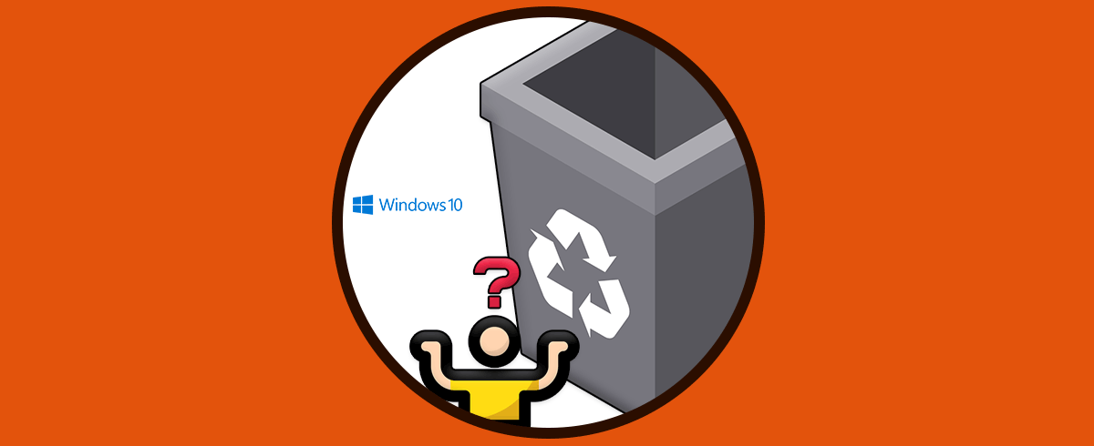 No encuentro la Papelera de reciclaje Windows 10 Donde está