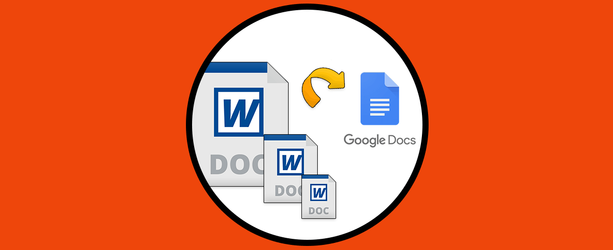 Convertir varios documentos Word a Google Docs