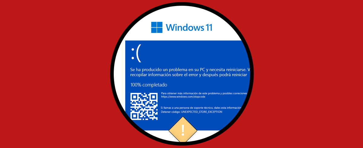 Unexpected Store Exception Error in Windows 11 | Solución