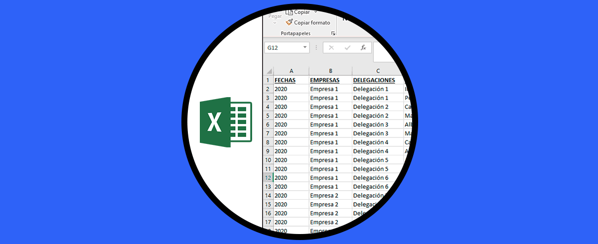 Preparar datos para hacer Tablas Dinámicas en Excel