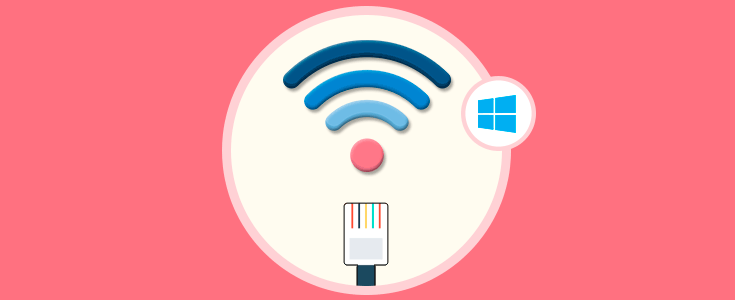 Desactivar WiFi automáticamente al conectar cable de red Windows