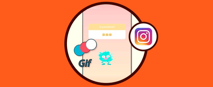 Cómo poner Gif al compartir respuesta en pregunta de Instagram