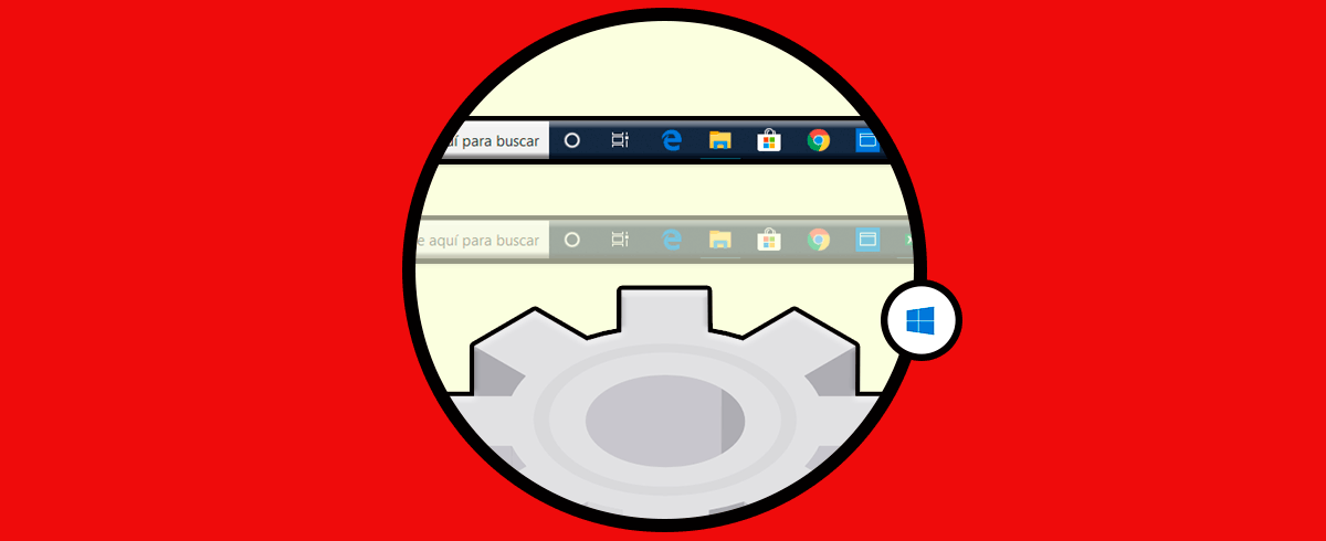 Cómo poner transparente Barra de tareas y Menu Inicio Windows 10