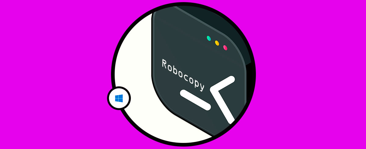 Cómo usar comando Robocopy en Windows 10