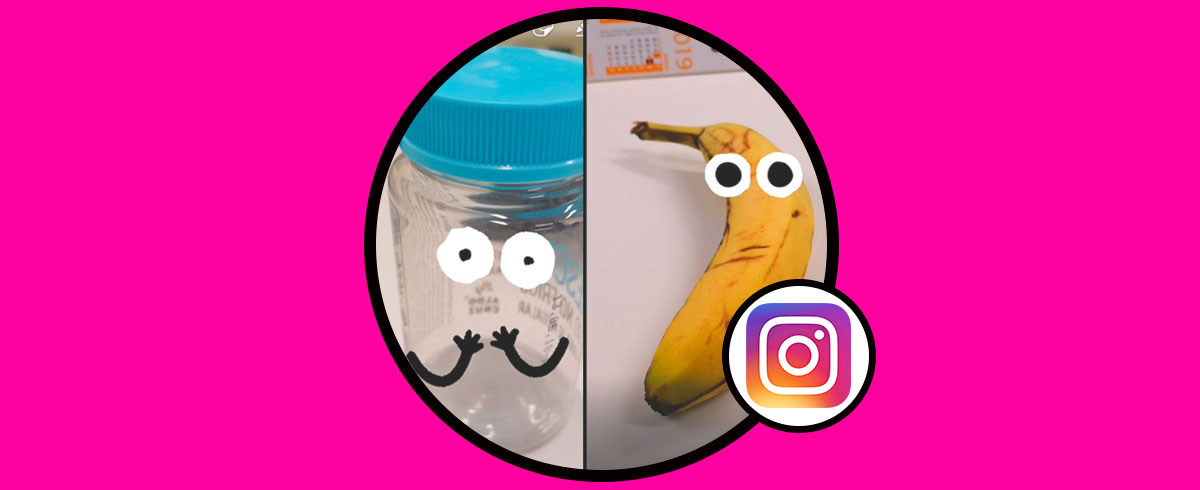Cómo poner caritas y pies en movimiento en comida y fotos Instagram
