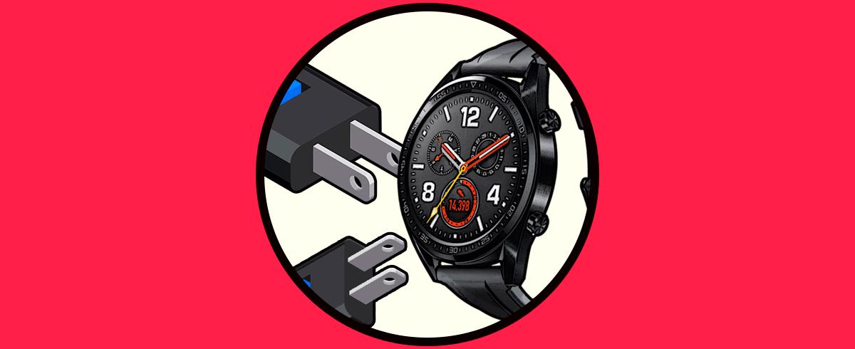 Cómo cargar Huawei Watch GT